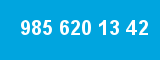 985 620 13 42